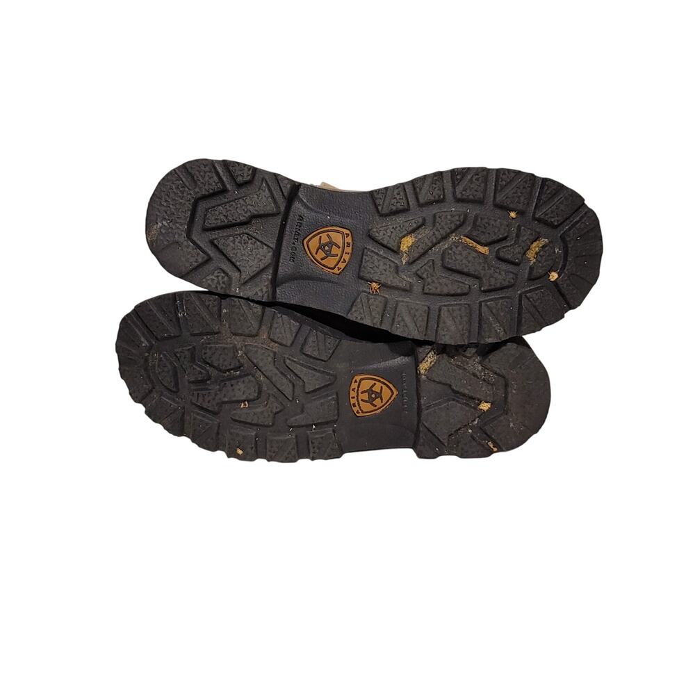 Ariat Fatbaby Western Cowboy Boots Pink Brown Leather Womens Size 5B - Picture 6 of 10